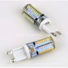 Nuevo pegamento de resina epoxi Mini G9 64 3014 SMD LED bombilla lámpara de luz 3W 16 * 50 mm